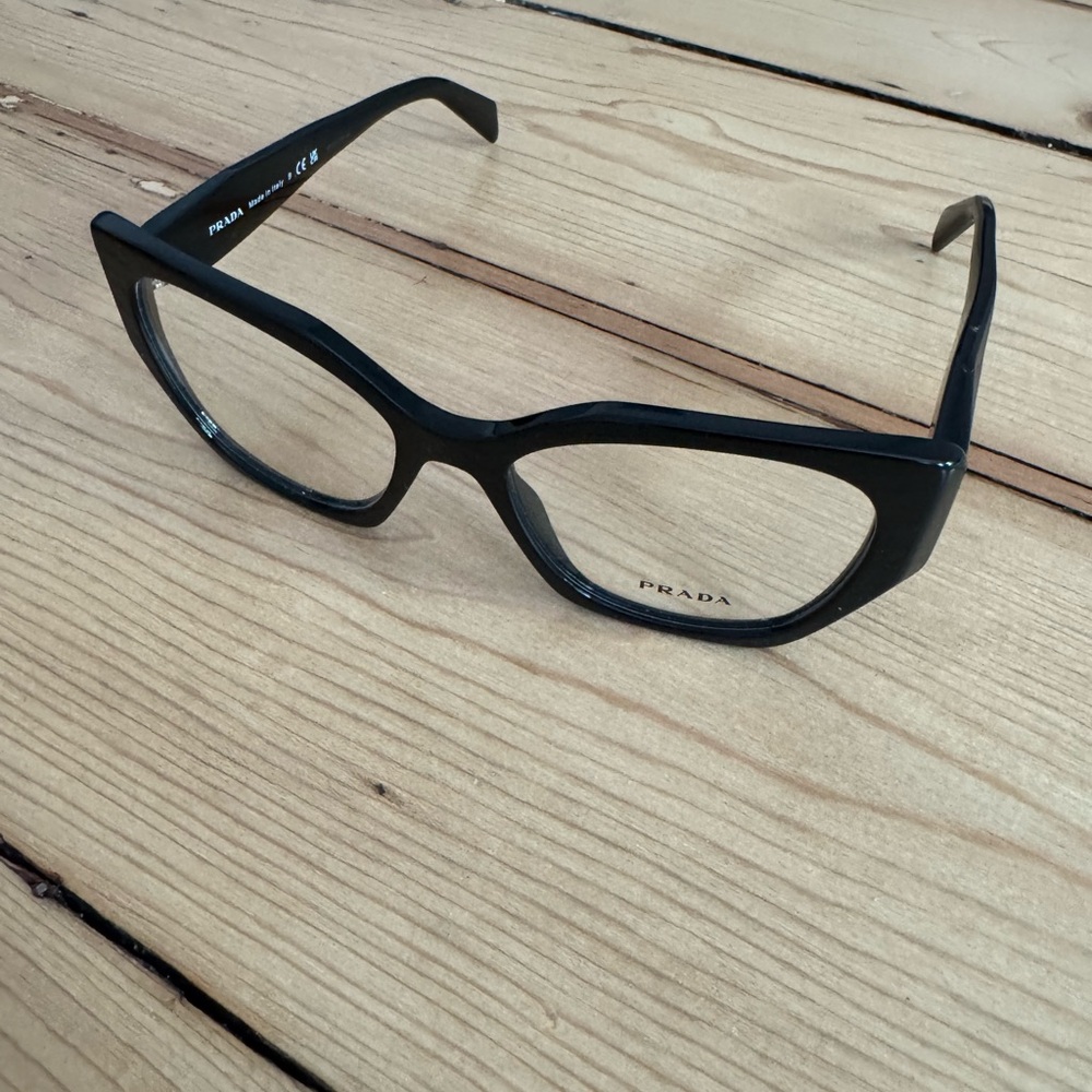 Prada Black Women's Glasses - Picture 4 of 10
